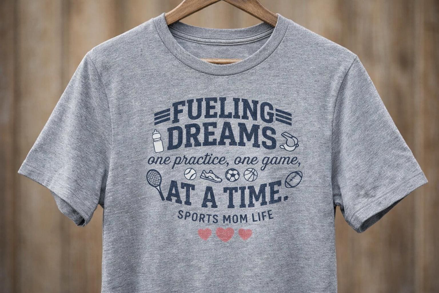 Fueling Dreams Sports Mom Life Tee