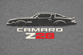 1980 Camaro Z28 T-Shirt, Vintage Muscle Car Tee, Distressed Chevy Z28 Shirt, Car Guy Gift, Retro Gearhead Garage Graphic Tee