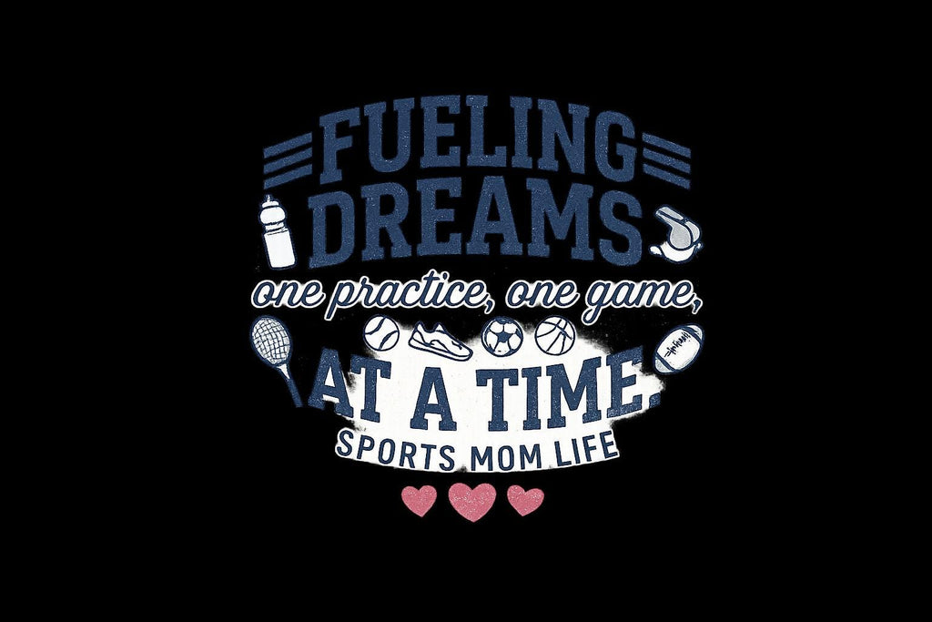 Fueling Dreams Sports Mom Life Tee